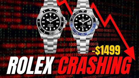 rolex market crash